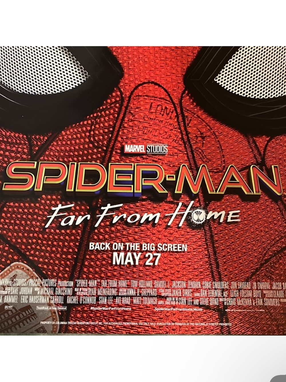 Spider-Man: Far From Home 27x40 (2019) Original Movie Poster Great Double Sided - Picture 14 of 14